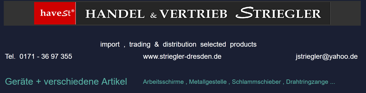 Handel Dresden Geraete Striegler