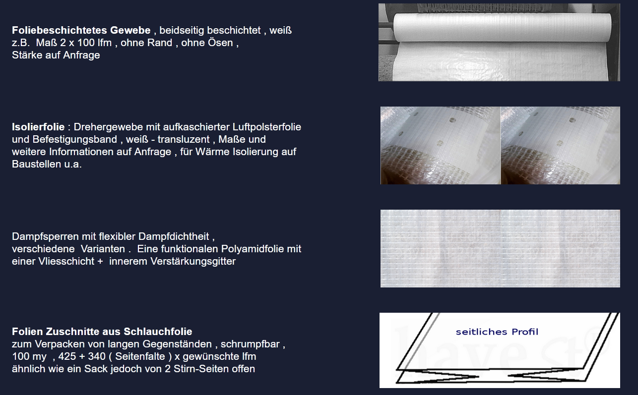 Saecke , Folien , Striegler Dresden