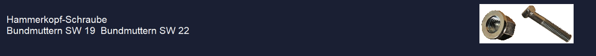 Hammerkopfschraube